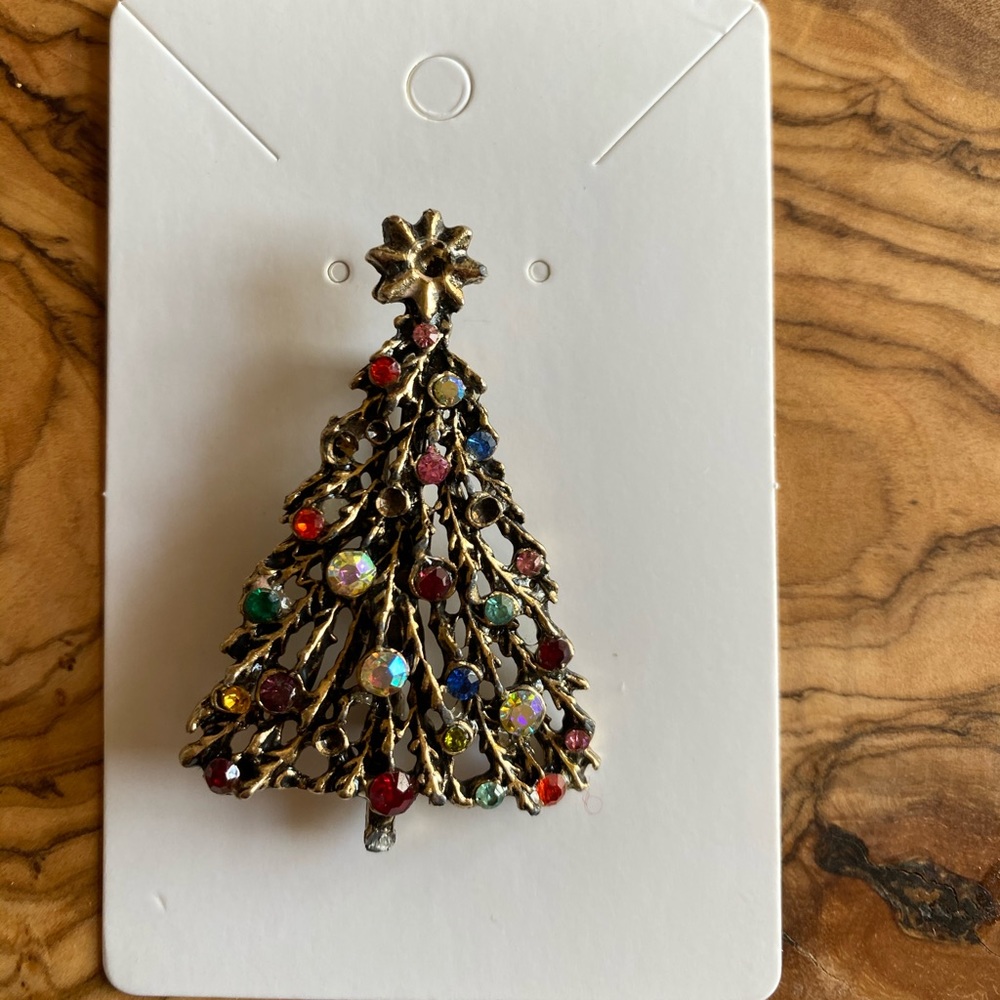 Christmas Tree Brooch